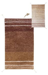 Ceglasty bawełniany dywan 80x140 cm Twin Toffee – Lorena Canals