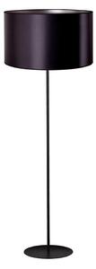 Duolla Duolla - Lampa podłogowa CANNES 1xE27/15W/230V śr. 45 cm czarna/srebrna DU602952