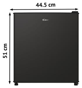 Lodówka CANDY CHASD4351EBC 51cm Czarna