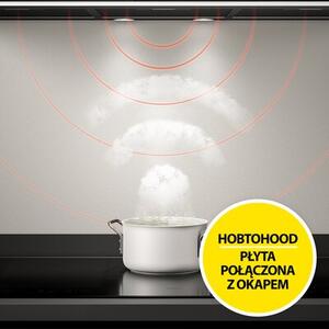 Płyta indukcyjna BEKO HII64700UFT łączenie pól - IndyFlex PowerManagement HobToHood 59cm Czarny