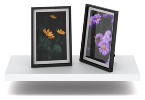 Półka Wisząca STIVMEBLE Ścienna na książki zdjęcia 40x15x1,8 cm Biała