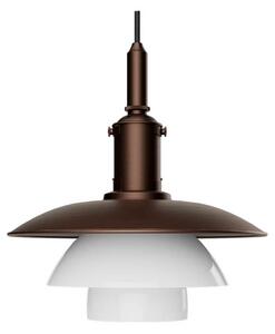 Louis Poulsen - PH 3/3 Lampa Wisząca Aged Brass/Opalizowany Glass