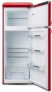 Lodówka ETA Storio 253490030E Retro 148.2cm Czerwona
