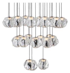LOOM DESIGN - Ice Ball 24 Lampa Wisząca Matt Black/Chrome