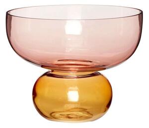 Hübsch - Show Vase Amber/Rose