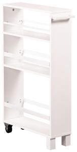 KESPER 24854-13 Półka wnękowa, biała wapnowana wykonana z płyty wiórowej z certyfikatem / Półka / Regał jezdny