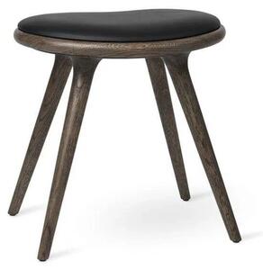 MATER - Low Stool H47 Sirka Grey Stained Oak