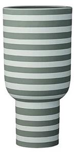 AYTM - Varia Sculptural Vase Dusty Zielona/Forest