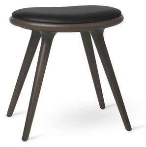 MATER - Low Stool H47 Sirka Grey Stained Beech