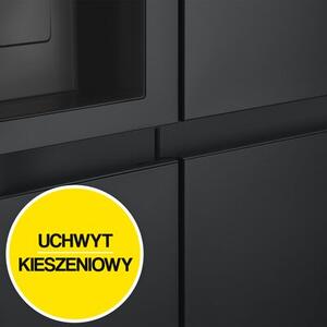 Lodówka LG GSLC40EPPE Side by Side 179cm Ciemny grafit NatureFresh