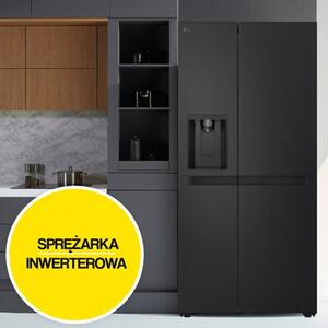 Lodówka LG GSLC40EPPE Side by Side 179cm Ciemny grafit NatureFresh