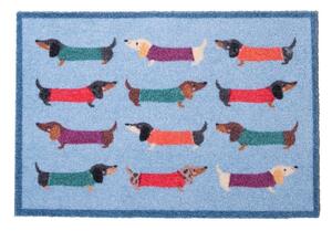 Tekstylna wycieraczka 40x60 cm Dachshund – Artsy Doormats