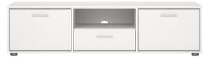 Biała szafka pod TV 147x38 cm Media – Tvilum