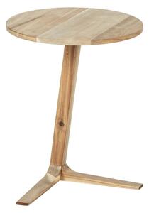 Okrągły stolik z litego drewna akacjowego ø 40 cm Acina – Wenko