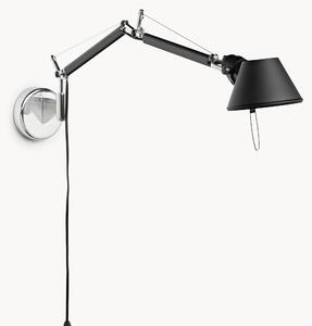 Duża lampa ścienna z wtyczką Tolomeo Micro, regulowana