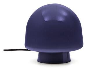 Ciemnoniebieska lampa stołowa ze szklanym kloszem (wysokość 20 cm) Reig – Kave Home