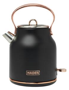 Czarny czajnik elektryczny 1,7 l Heritage – Haden