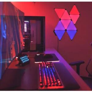 Panele świetlne NANOLEAF NL47-0102TW-9PK Czarny (9 sztuk)