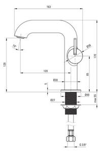 Bateria DEANTE Silia BQS A24M Bianco