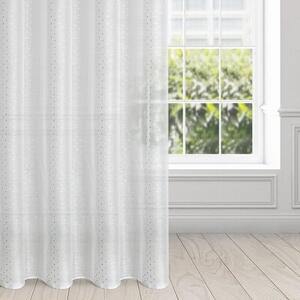 Firana gotowa EUROFIRANY Sibel 140 x 250 cm BiaÅy