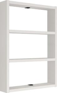 HowHomely | Półki kuchenne - Półka ścienna - PERA - 60 cm - Biały - Minimalistyczny design - Oszczędność miejsca i funkcjonalność