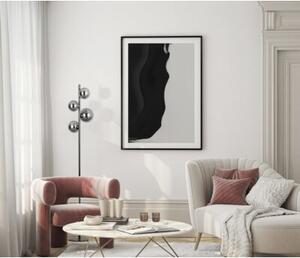 Lampa stojąca podłogowa glamour czarna perłowa dymione szklane kule 4xG9 20W do salonu sypialni CANELLO Italux