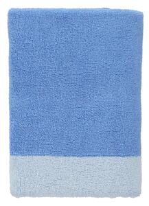 Niebieskie bawełniane ręczniki kąpielowe zestaw 2 szt. frotte 50x100 cm Pixie – ONA