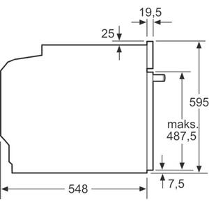 Piekarnik SIEMENS iQ500 HB578GES7 Elektryczny Czarno-srebrny A+