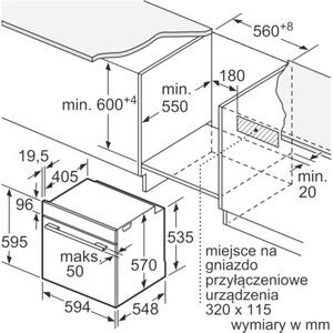 Piekarnik SIEMENS iQ500 HB578GES7 Elektryczny Czarno-srebrny A+