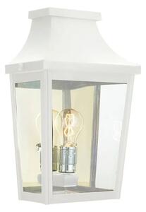 London Zewnętrzna Lampa Ścienna Płaska Biała