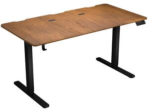 Biurko ENDORFY Atlas L Electric Ciemne Drewno