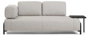 Szarobeżowa sofa modułowa 220 cm Compo – Kave Home