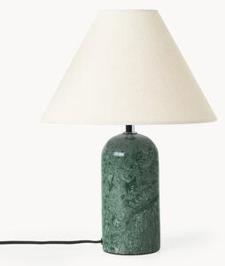 Lampa stołowa z marmurową podstawą Gia