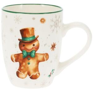 Kubek porcelanowy piernikowy ludzik 320 ml