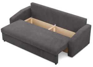 Kanapa rozkÅadana, BLOM, sztruks, 220x92x92 cm, ciemny szary | TYLETEGOTU