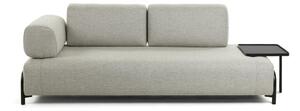 Beżowa sofa ze schowkiem Kave Home Compo