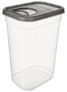 Pojemnik na produkty sypkie z dozownikiem GREY 3,2 l