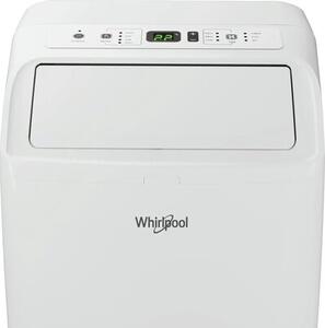 Klimatyzator przenośny WHIRLPOOL PACF29HPW Szósty Zmysł Osuszanie Czarny Wentylator Biały