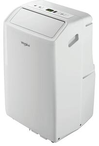 Klimatyzator przenośny WHIRLPOOL PACF29HPW Szósty Zmysł Osuszanie Czarny Wentylator Biały