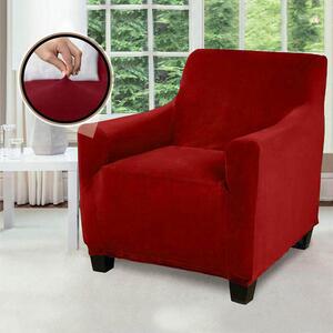Pokrowiec na fotel i kanapę w kilku rodzajach-do fotelu-czerwony