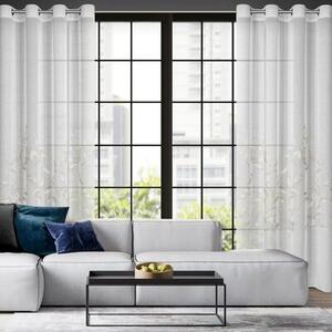 Firana gotowa EUROFIRANY Estella 140 x 250 cm BiaÅy
