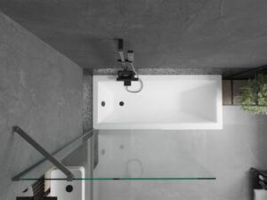Mexen Next parawan nawannowy 1-skrzydłowy 90 x 150 cm, transparent, gun metal - 895-090-000-00-00-95