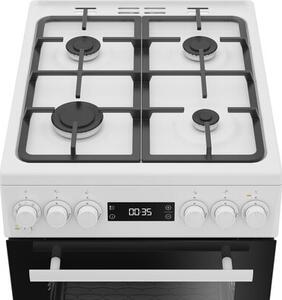 Kuchnia BEKO FSM51339DWDS SteamAdd Pieczenie 3D Grill Termoobieg Wok