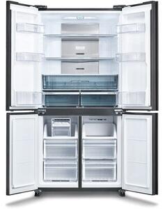 Lodówka SHARP SJ-MP780D-SL Side by Side No Frost 183cm 4D ION Plasmacluster Ciemny inox
