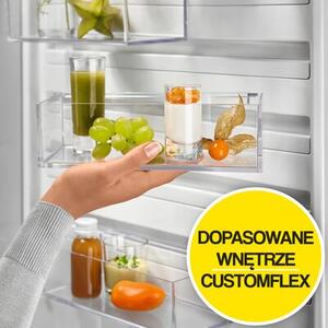 Lodówka ELECTROLUX LRC5ME38X2 186cm Srebrna