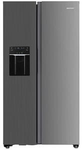 Lodówka MPM 513-SBS-17M No Frost 177cm Inox Side by Side Kostkarka Dystrybutor wody