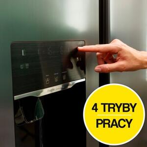 Lodówka MPM 513-SBS-17M No Frost 177cm Inox Side by Side Kostkarka Dystrybutor wody
