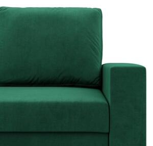 Sofa dwuosobowa, BLOM, velvet, 148x87x90 cm, butelkowa zieleÅ | TYLETEGOTU