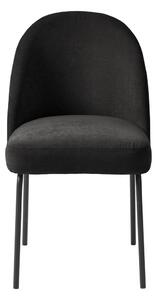 Czarne krzesło Creston – Unique Furniture
