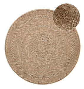 Beżowy dywan zewnętrzny NORTHRUGS Almendro, Ø 160 cm